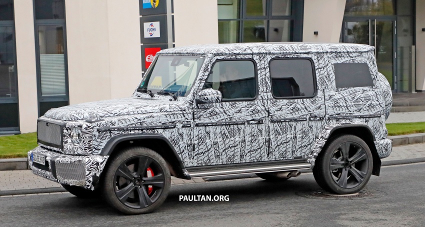 SPIED: Next Mercedes-Benz G-Class in its AMG form 736380
