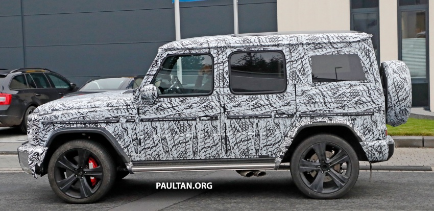 SPIED: Next Mercedes-Benz G-Class in its AMG form 736381