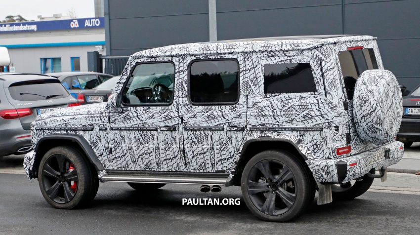 SPIED: Next Mercedes-Benz G-Class in its AMG form 736383