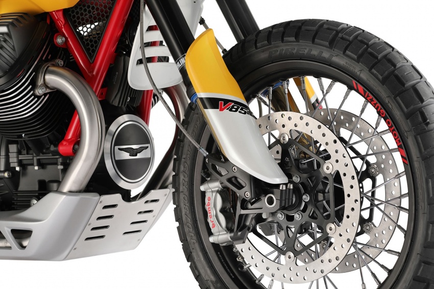 Moto Guzzi V85 bawa gaya enduro klasik, enjin 850 cc 736312