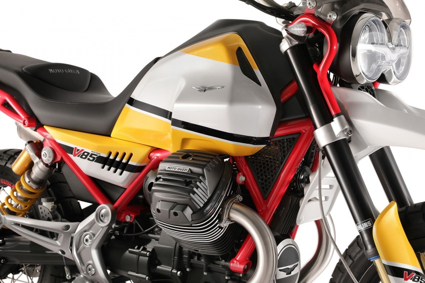 Moto Guzzi V85 bawa gaya enduro klasik, enjin 850 cc 736314