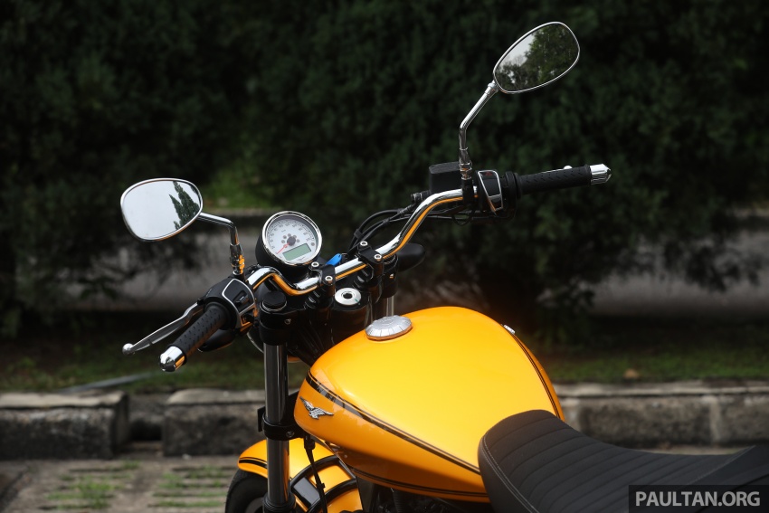TUNGGANG UJI: Moto Guzzi V9 Roamer ada karekter unik, beri kepuasan dengan tunggangan gaya santai 742261