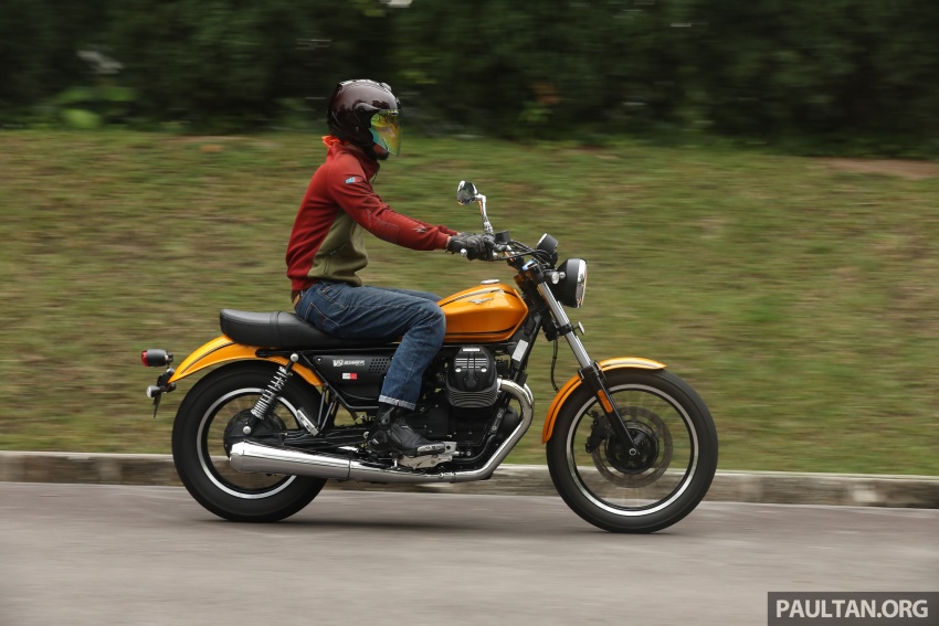 TUNGGANG UJI: Moto Guzzi V9 Roamer ada karekter unik, beri kepuasan dengan tunggangan gaya santai 742280