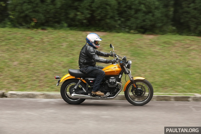 TUNGGANG UJI: Moto Guzzi V9 Roamer ada karekter unik, beri kepuasan dengan tunggangan gaya santai 742285