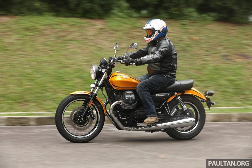 TUNGGANG UJI: Moto Guzzi V9 Roamer ada karekter unik, beri kepuasan dengan tunggangan gaya santai 742286