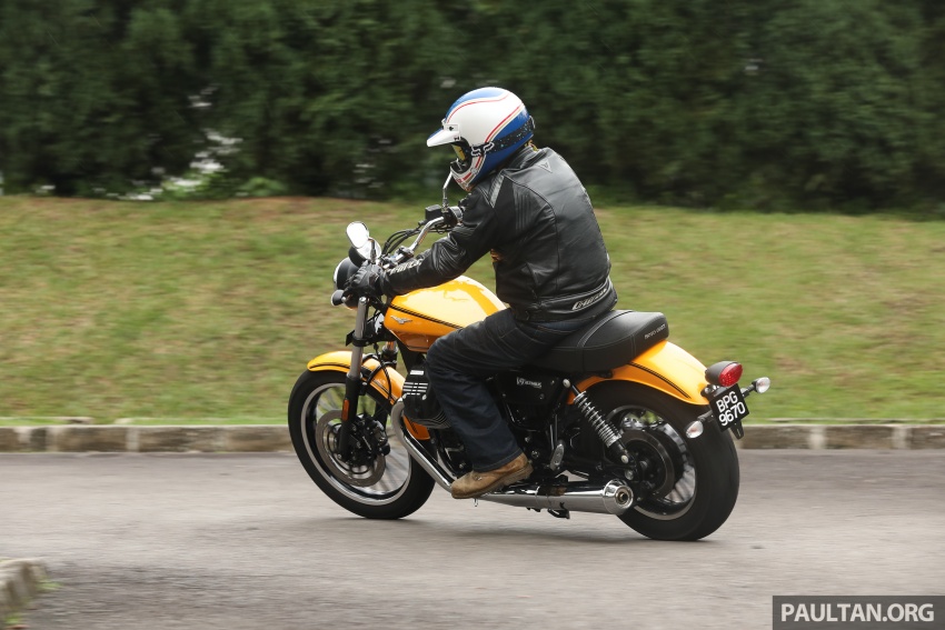 TUNGGANG UJI: Moto Guzzi V9 Roamer ada karekter unik, beri kepuasan dengan tunggangan gaya santai 742288