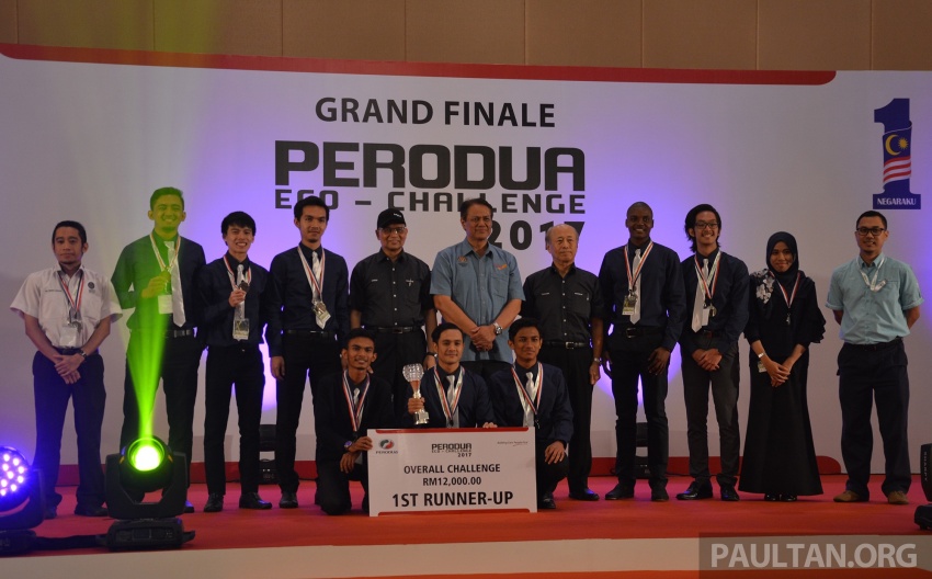 Perodua Eco Challenge 2017 – UiTM muncul juara, ‘Techno-Seat’ akan dipertimbangkan untuk diproduksi 745557