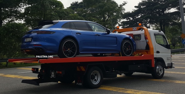 SPIED: Porsche Panamera Sport Turismo in Malaysia