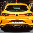 Tokyo 2017: Renault Megane RS baharu turut dipamerkan, 1.8 liter turbo berkuasa 280 hp/390 Nm