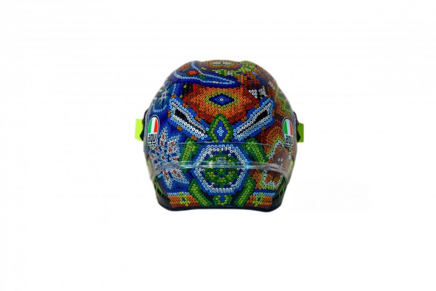 Grafik helmet terbaru Rossi ambil inspirasi dari Mexico 744674