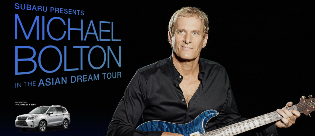 AD: Win five pairs of tickets to Subaru’s Michael Bolton <em>Asian Dream Tour</em> concert on November 18!