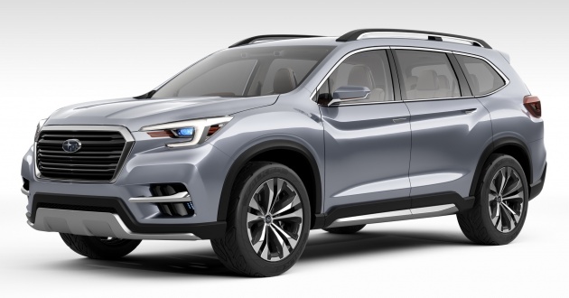 Subaru tayang satu lagi teaser SUV Ascent – bakal diperkenalkan pada 28 November ini di Los Angeles