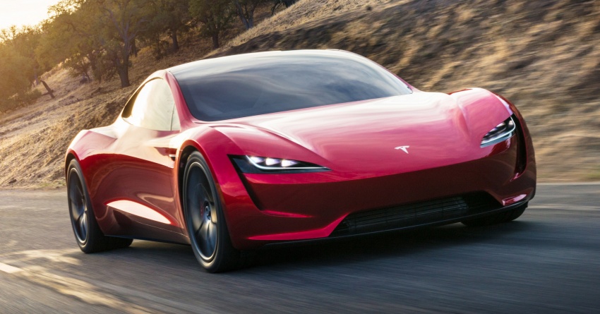Tesla Roadster – second-generation debuts; 0-97 km/h in 1.9 seconds, 402 km/h top speed, 998 km range 740127