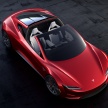 Tesla Roadster – second-generation debuts; 0-97 km/h in 1.9 seconds, 402 km/h top speed, 998 km range