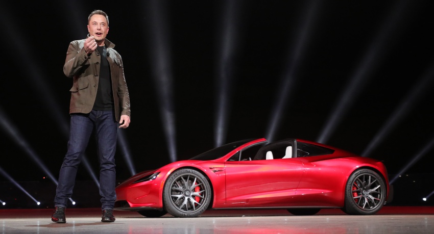 Tesla Roadster – second-generation debuts; 0-97 km/h in 1.9 seconds, 402 km/h top speed, 998 km range 740139