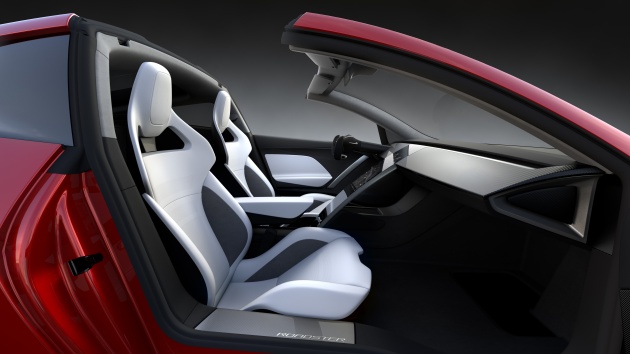 Tesla Roadster – second-generation debuts; 0-97 km/h in 1.9 seconds, 402 km/h top speed, 998 km range