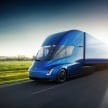 Tesla Semi – futuristic truck with Enhanced Autopilot; 0-97 km/h sprint in 20 seconds with 36-tonne load