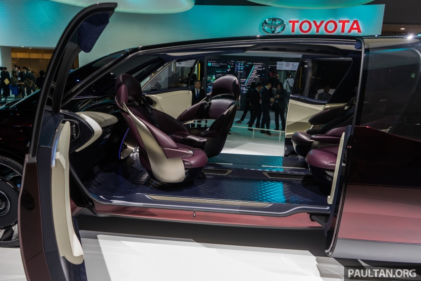 Tokyo 2017: Toyota Fine-Comfort Ride showcases new hydrogen technology – six seats, 1,000 km range 732091