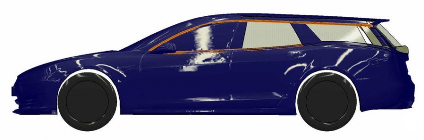 Tesla Model S wagon commissioned – space for dogs 738900