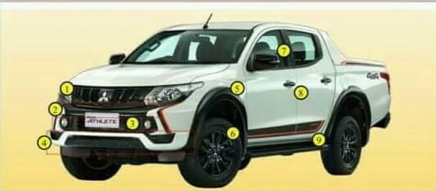 Mitsubishi Triton Athlete tampil di Thai Motor Expo