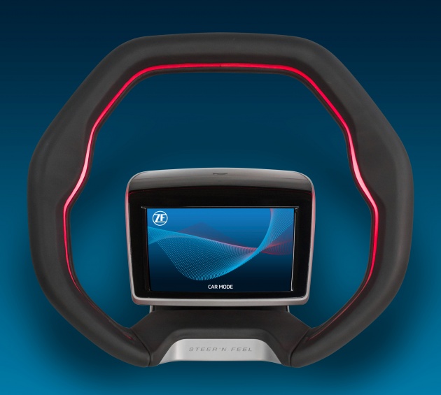 ZF tunjukkan konsep stereng kereta autonomous baru