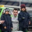 Skoda celebrates WRC2 win with city centre taxi rides