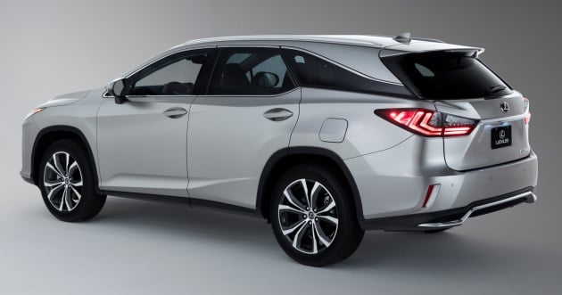 Lexus RX L SUV unveiled in LA – seven seats, at last