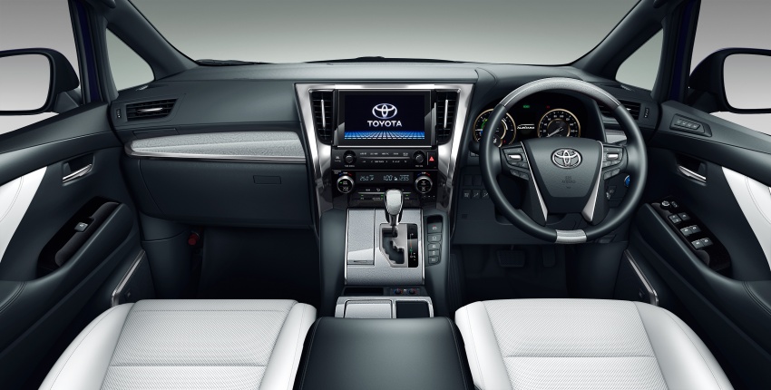 Toyota Alphard, Vellfire facelift: new 3.5 direct-injected V6, 8AT, standard second-gen Toyota Safety Sense 753601