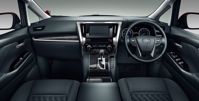 Toyota Alphard, Vellfire facelift: new 3.5 direct-injected V6, 8AT, standard second-gen Toyota Safety Sense 753630