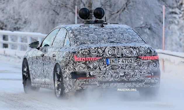 SPIED: C8 Audi A6 spotted – new production lamps?