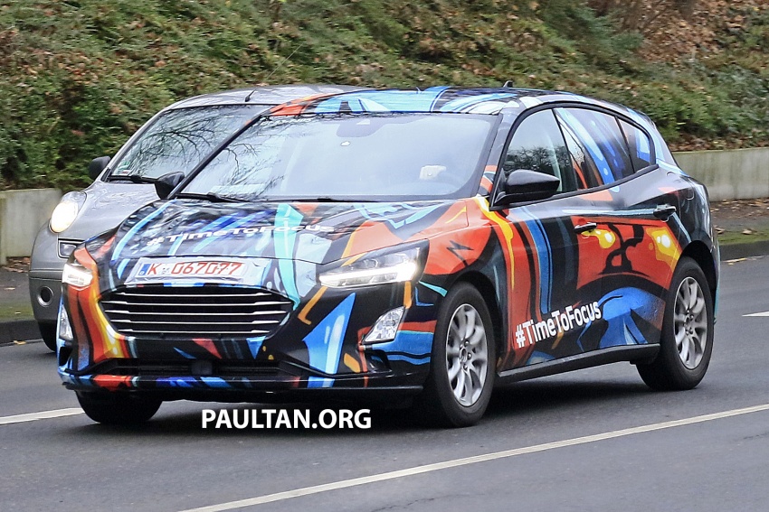 2018 Ford Focus officially teased with colourful camo 753776