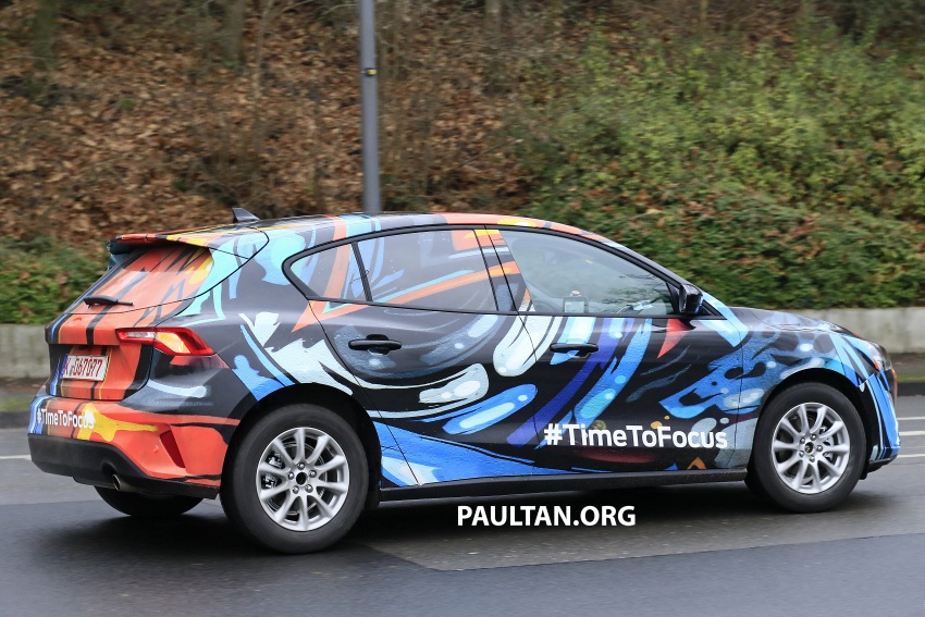 2018 Ford Focus officially teased with colourful camo 753781