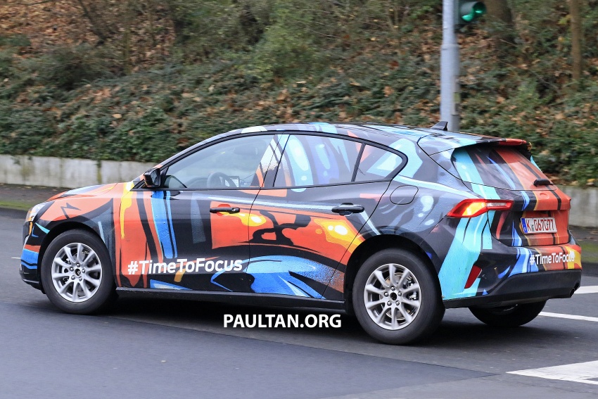 2018 Ford Focus officially teased with colourful camo 753783