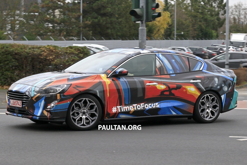 2018 Ford Focus officially teased with colourful camo 753791