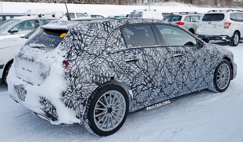 SPIED: 2018 Mercedes A-Class plug-in hybrid spotted! 753206