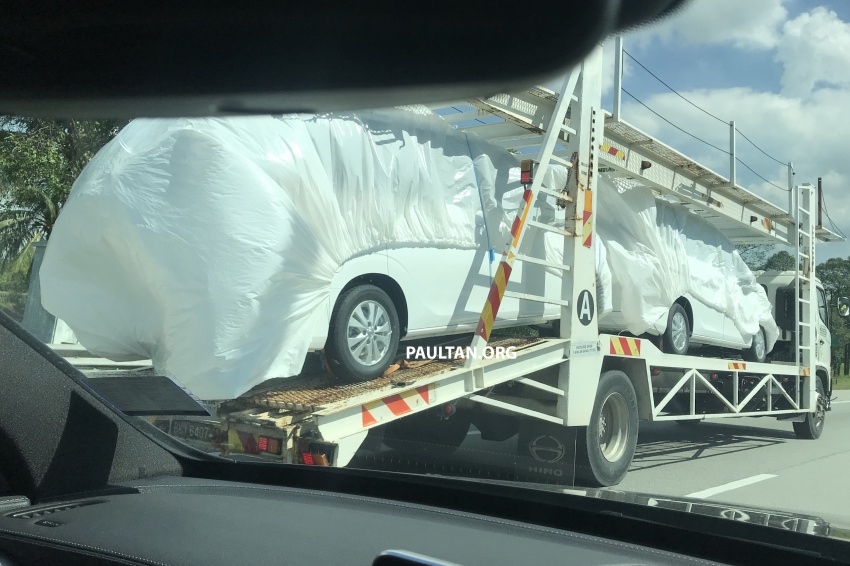 SPYSHOTS: 2018 Nissan Serena spotted on a trailer 747351