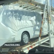 SPYSHOT: Nissan Serena 2018  dikesan di atas treler