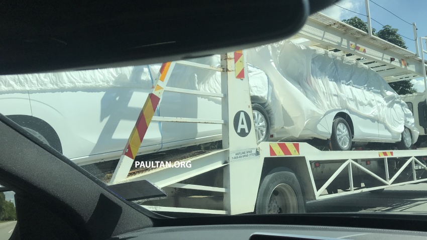 SPYSHOTS: 2018 Nissan Serena spotted on a trailer 747357