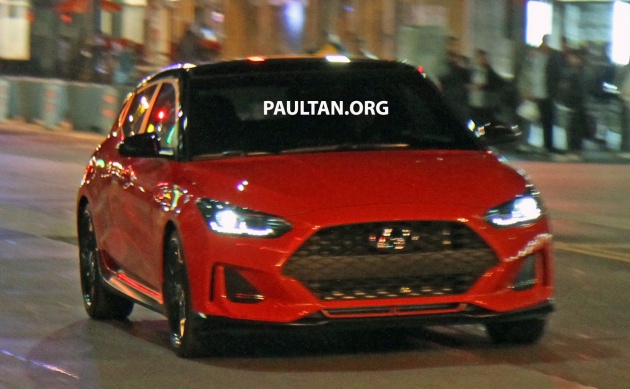 SPYSHOT: Hyundai Veloster Turbo 2019 dilihat penuh
