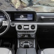 Mercedes-Benz G-Class 2019 – foto rasmi ruang dalaman rekaan baharu; terima perubahan besar