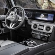 Mercedes-Benz G-Class 2019 – foto rasmi ruang dalaman rekaan baharu; terima perubahan besar