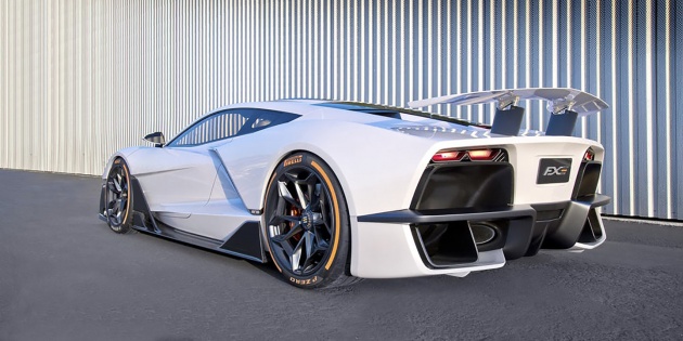 Aria FXE – hypercar hibrid 6.2L V8 berkuasa 1,150 hp!