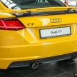 Audi TT 2.0 TFSI Black Edition tiba di M’sia – RM317k