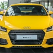 Audi TT 2.0 TFSI Black Edition tiba di M’sia – RM317k