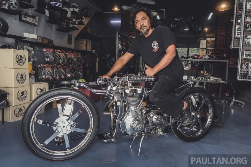 Malaysian custom Eastern Bobber “Bone X”  to enter AMD Custom Bike Building championship in Germany 749010