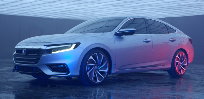 Honda Insight Prototype revealed – production hybrid sedan launching in 2018, positioned above Civic 752616