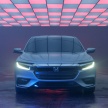 Honda Insight Prototype revealed – production hybrid sedan launching in 2018, positioned above Civic