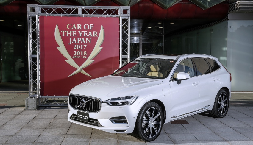 Volvo XC60 is the 2017-2018 Japan Car of the Year 749452