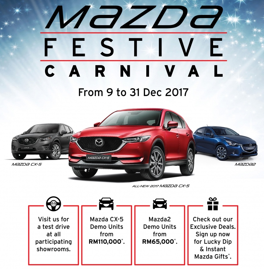 Mazda Festive Carnival – demo units from RM65,000 750217
