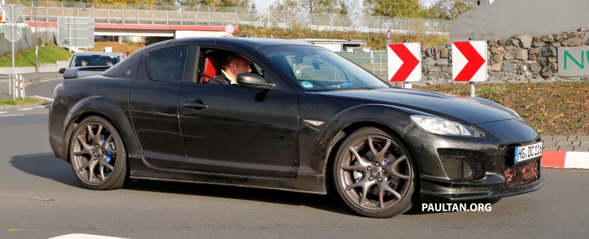 SPYSHOTS: Mazda RX-9 seen testing in RX-8 clothes 748750